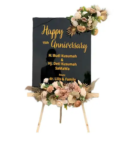 Papan Bunga Akrilik Kemirimuka